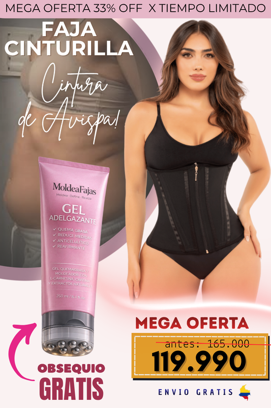 FAJA CINTURILLA DIARIA + OBSEQUIO!