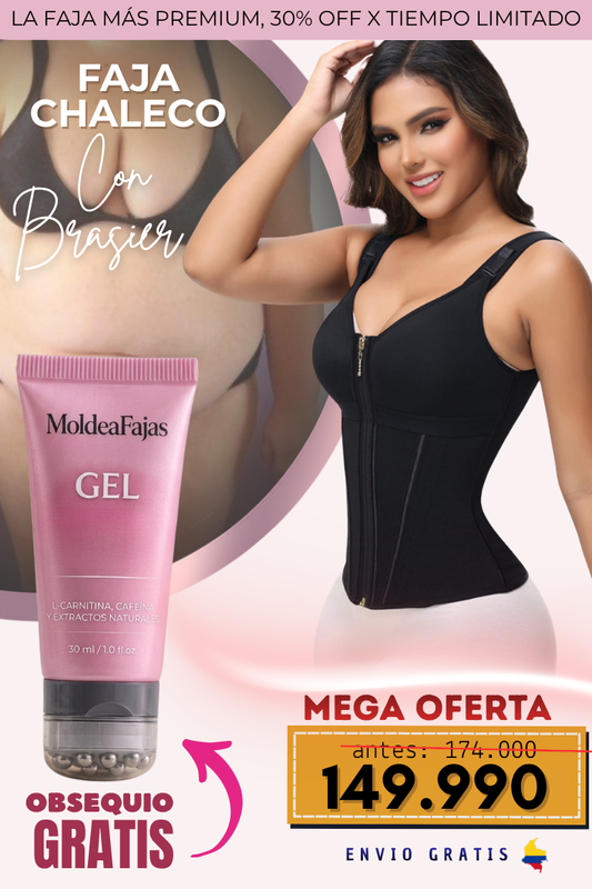 FAJA CHALECO BRA+ OBSEQUIO!!