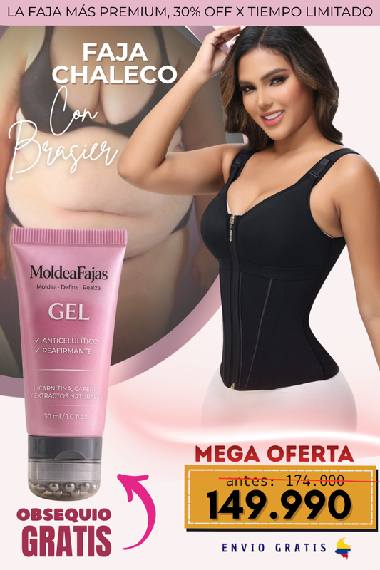 FAJA CHALECO BRA+ OBSEQUIO!!