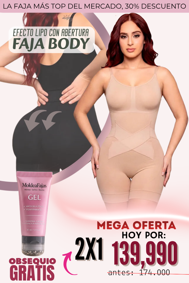 2X1 FAJA BODY INVISIBLE APERTURA!